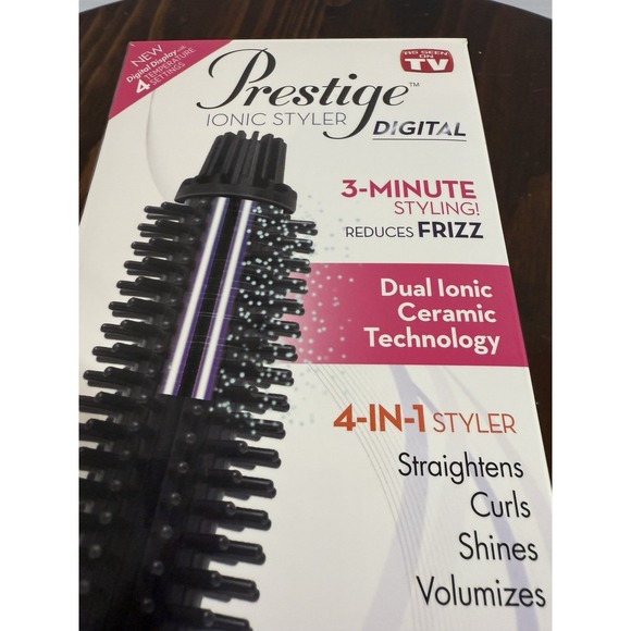 Prestige Ionic 4 In 1 Styler Ceramic Barrel Multi Heat Settings NIB - Picture 5 of 5